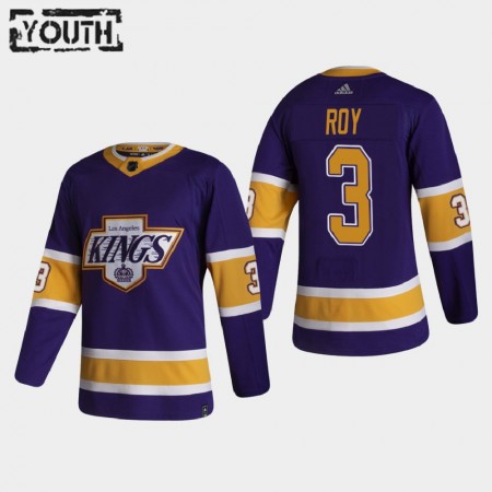 Lasten NHL Los Angeles Kings Pelipaita Matt Roy 3 2020-2021 Reverse Retro Authentic Lasten NHL Los Angeles Kings Pelipaita Matt Roy 3 2020-2021 Reverse Retro Authentic